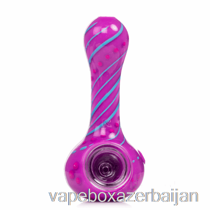 Vape Box Azerbaijan Eyce ORAFLEX Floral Silicone Spoon Flower (Blue / Purple / Violet)